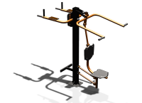 Уличный тренажер "Верхняя тяга Брусья Пресс" УТ339 в Туле