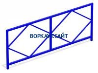 Ограждение площадки МАФ 5001 в Туле