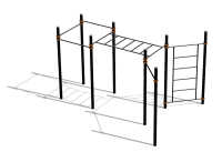 Спортивный комплекс воркаут ВС-117 в Туле