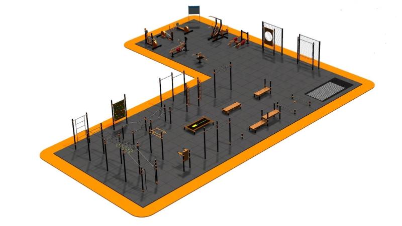 Дизайн проект спортплощадки Угловая в Туле Дизайн проект спортплощадки Угловая в Туле