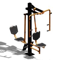 Уличный тренажер "Баттерфляй Жим ног" УТ347 в Туле