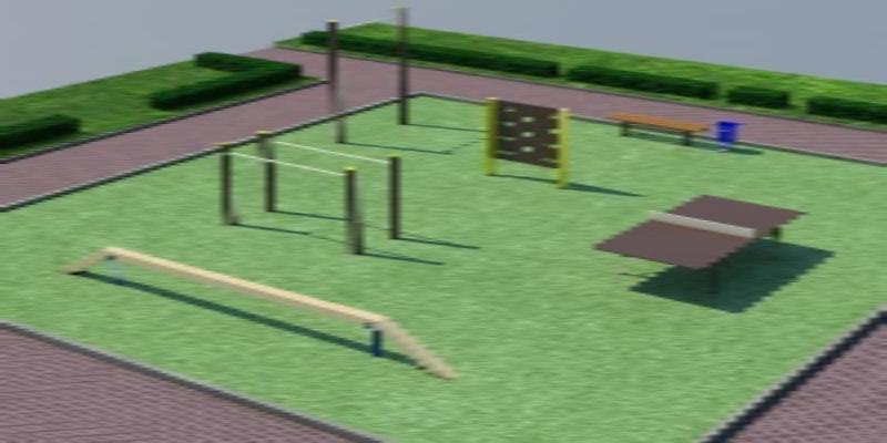 Проект спортплощадки мини спорт  в Туле Проект спортплощадки мини спорт  в Туле