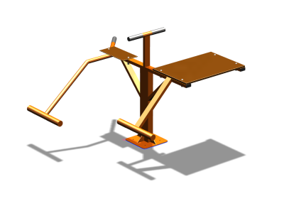 Уличный тренажер "Пресс Гиперэкстензия" УТ327 в Туле