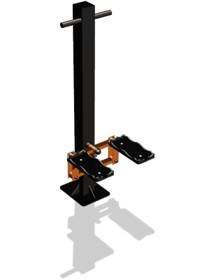 Уличный тренажер "Степпер ручка одинарный" УТ 116 в Туле