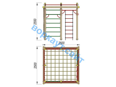 Детский спортивный комплекс ДСК 3110 в Туле Детский спортивный комплекс ДСК 3110 в Туле