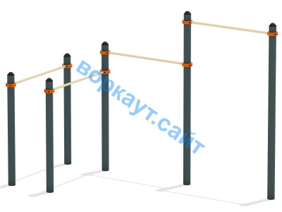 Турник двойной с брусьями ВС-17 в Туле