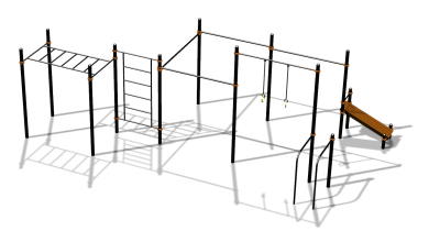 Спортивный комплекс воркаут ВС-153 в Туле
