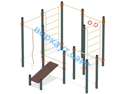 Спортивный комплекс воркаут ВС-47 в Туле