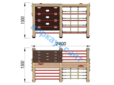 Детский спортивный комплекс ДСК 3203 в Туле