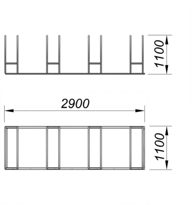 Велопарковка МАФ 6002 в Туле