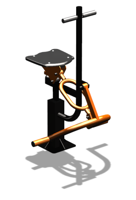 Уличный тренажер "Ковбой" УТ 107 в Туле