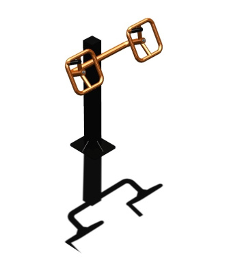 Уличный тренажер "Штурвал одинарный" УТ 122 в Туле