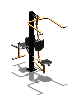 Уличный тренажер "Верхняя тяга Флекс" УТ325 в Туле