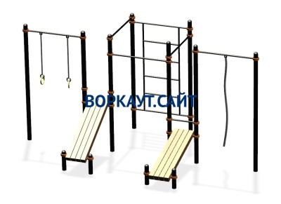 Спортивный комплекс воркаут ВС-44 в Туле