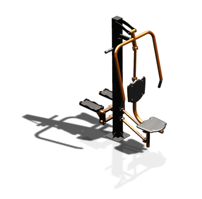 Уличный тренажер "Жим от груди Степпер" УТ342 в Туле