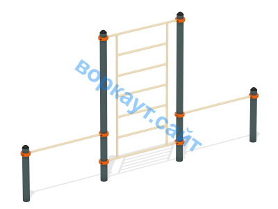 Шведская стенка с перекладинами ВС-13 в Туле