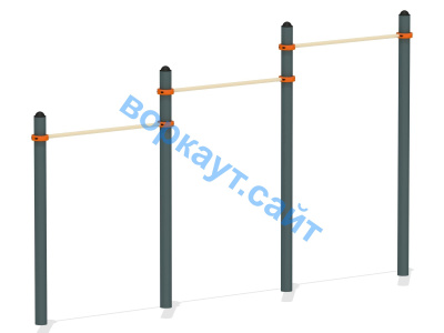 Турник тройной ВС-4 в Туле