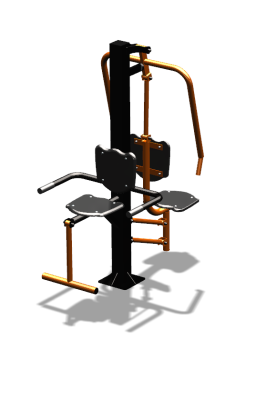 Уличный тренажер "Жим от груди Флекс" УТ324 в Туле