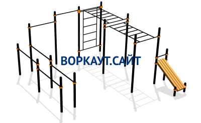 Спортивный комплекс воркаут ВС-109 в Туле