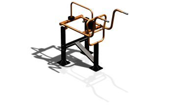 Силовой уличный тренажер  "Приседания"  УТ404 в Туле