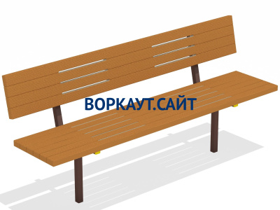 Диван уличный МАФ 1608 в Туле