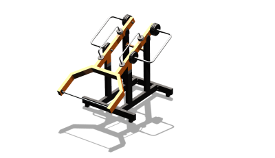Силовой уличный тренажер  "Мультиштанга"  УТ417 в Туле