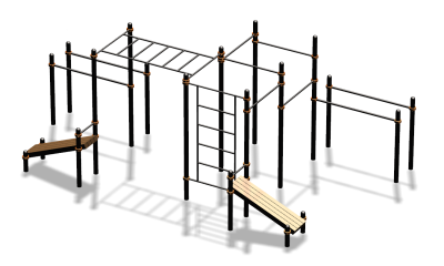 Спортивный комплекс воркаут ВС-100 в Туле