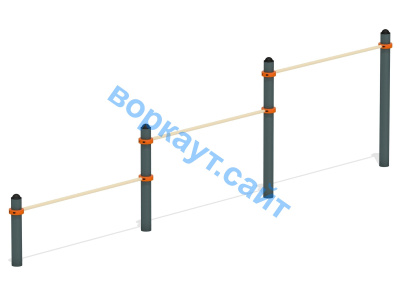 Каскад турников тройной ВС-6 в Туле