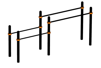 Брусья разновысокие ВС-15 в Туле