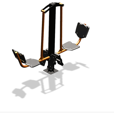 Уличный тренажер  "Жим ногами двойной"  УТ203 в Туле