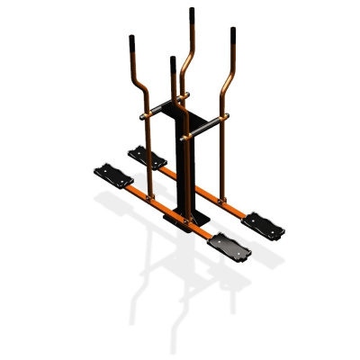 Уличный тренажер  "Лыжи двойные"   УТ210 в Туле