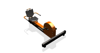 Силовой уличный тренажер  "Велотренажер"  УТ410 в Туле