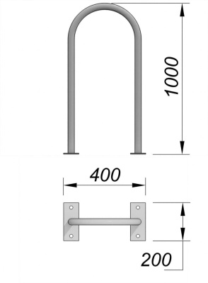 Велопарковка МАФ 6001 в Туле