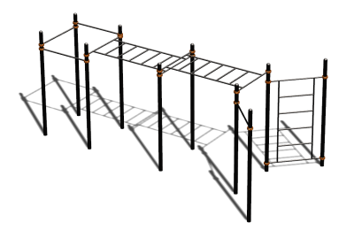 Спортивный комплекс воркаут ВС-118 в Туле