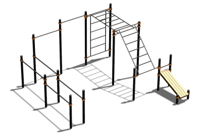 Спортивный комплекс воркаут ВС-146 в Туле