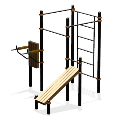 Спортивный комплекс воркаут ВС-64 в Туле