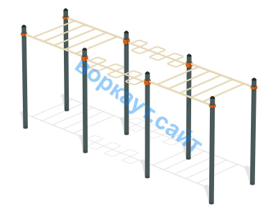 Воркаут комплекс рукоходов ВС-22 в Туле