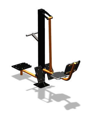 Уличный тренажер "Жим ногами Твистер" УТ305 в Туле