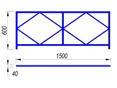 Ограждение площадки МАФ 5001 в Туле