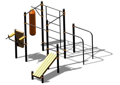 Спортивный комплекс воркаут ВС-93 в Туле