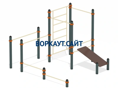 Спортивный комплекс воркаут ВС-43 в Туле