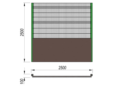 Ограждение хоккейной коробки МАФ 5202 в Туле
