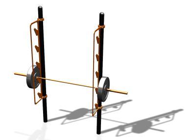 Спортивный комплекс воркаут ВС-84 в Туле