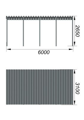 Теневой навес трибун МАФ 4130 в Туле