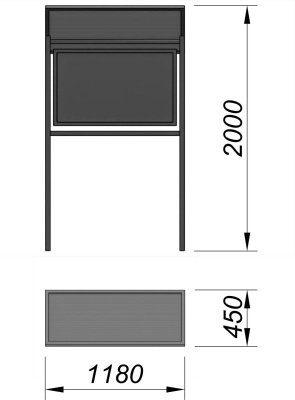 Информационный стенд МАФ 6006 в Туле